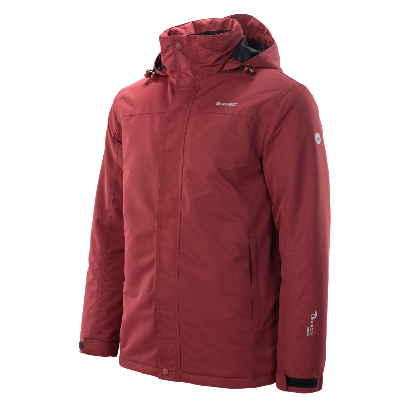 HI-TEC Chester - pánská zimní bunda (červená) Velikost: M