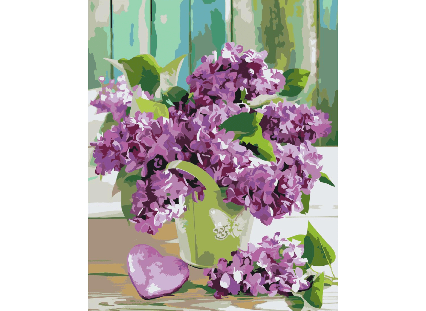 MALUJEŠ Malování podle čísel - MARIANNA LOKSHINA - ŠEŘÍKOVÁ KRÁSA Rozměr: 30x40 cm, Rámování: vypnuté plátno na rám