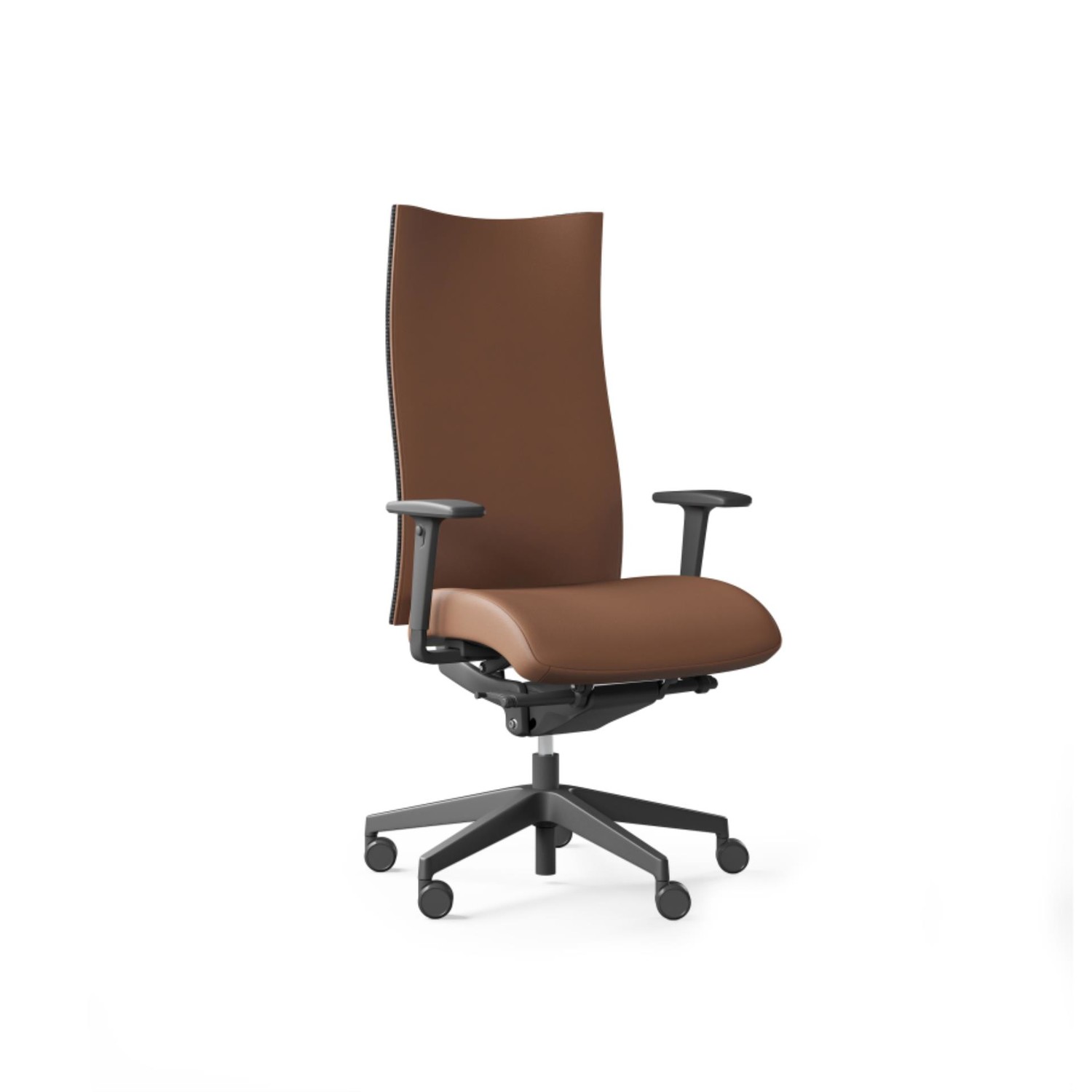 Profim Kancelářská židle Action 100SFL - synchro, hnědá