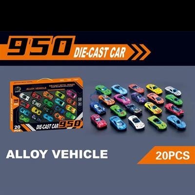 Mamido Mamido Sada kovových autíček Die-Cast car 20ks