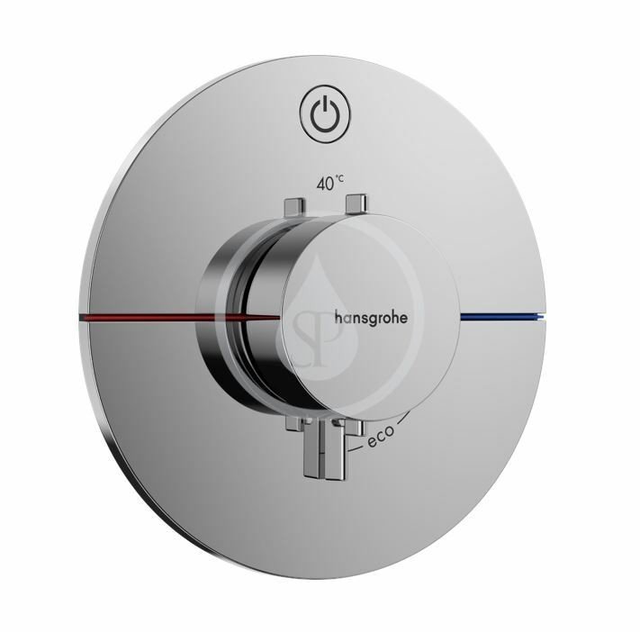 Hansgrohe 15553000 - Termostatická baterie pod omítku, chrom