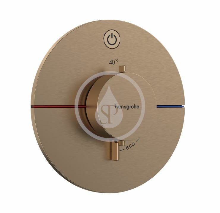 Hansgrohe 15553140 - Termostatická baterie pod omítku, kartáčovaný bronz