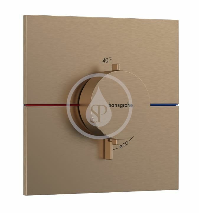 Hansgrohe 15574140 - Termostatická baterie pod omítku, kartáčovaný bronz