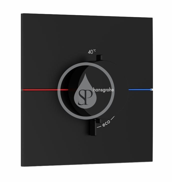 Hansgrohe 15574670 - Termostatická baterie pod omítku, matná černá