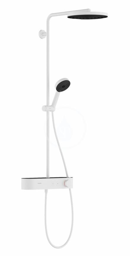 Hansgrohe 24220700 - Sprchový set s termostatem, průměr 26 cm, 3 proudy, matná bílá