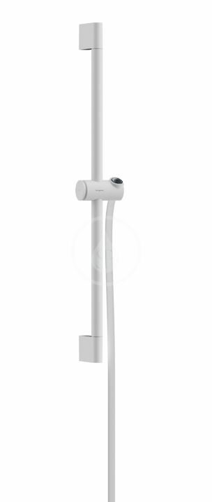 Hansgrohe 24400700 - Sprchová tyč 67 cm, se sprchovou hadicí, matná bílá