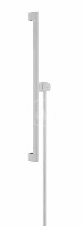 Hansgrohe 24402700 - Sprchová tyč 66 cm, se sprchovou hadicí, matná bílá