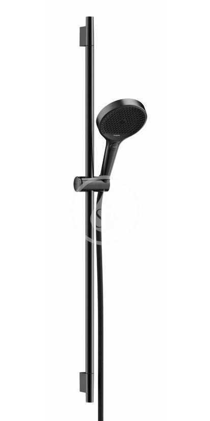 Hansgrohe 28744340 - Set sprchové hlavice, tyče a hadice, 3 proudy, EcoSmart, kartáčovaný černý chrom