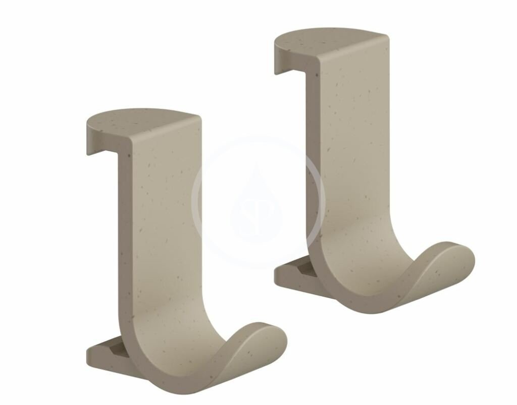 Hansgrohe 28915210 - Háček, 2 ks, béžová