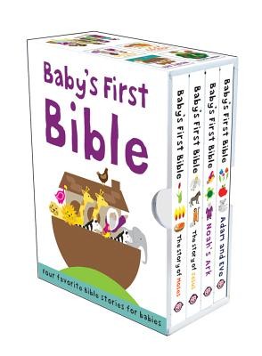 Baby's First Bible Boxed Set: The Story of Moses, the Story of Jesus, Noah's Ark, and Adam and Eve (Priddy Roger)(Boxed Set)