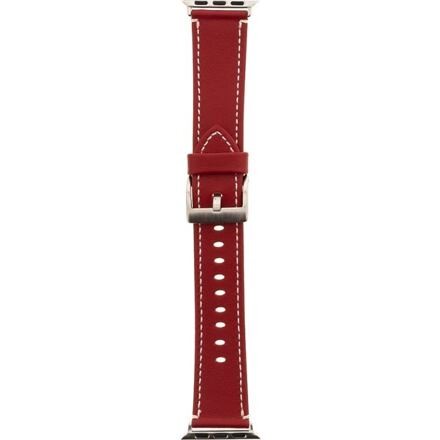 Handodo Color Kožený Pásek pro iWatch 1/2/3 42mm Red