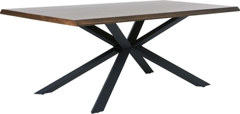 Jídelní stůl s deskou v dubovém dekoru 100x200 cm Arno – Unique Furniture