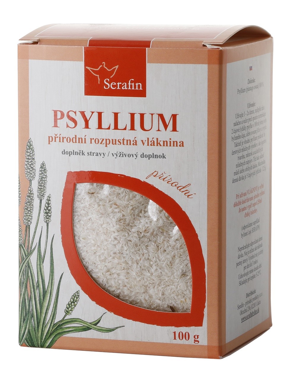 Serafin byliny Psyllium přírodní 100g