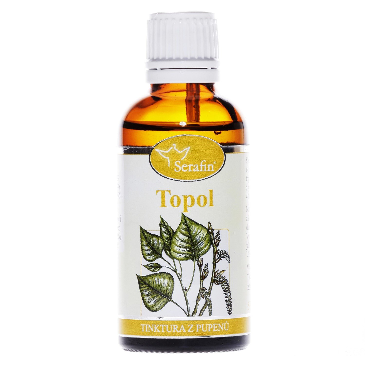 Serafin byliny Topol - tinktura z pupenů 50ml