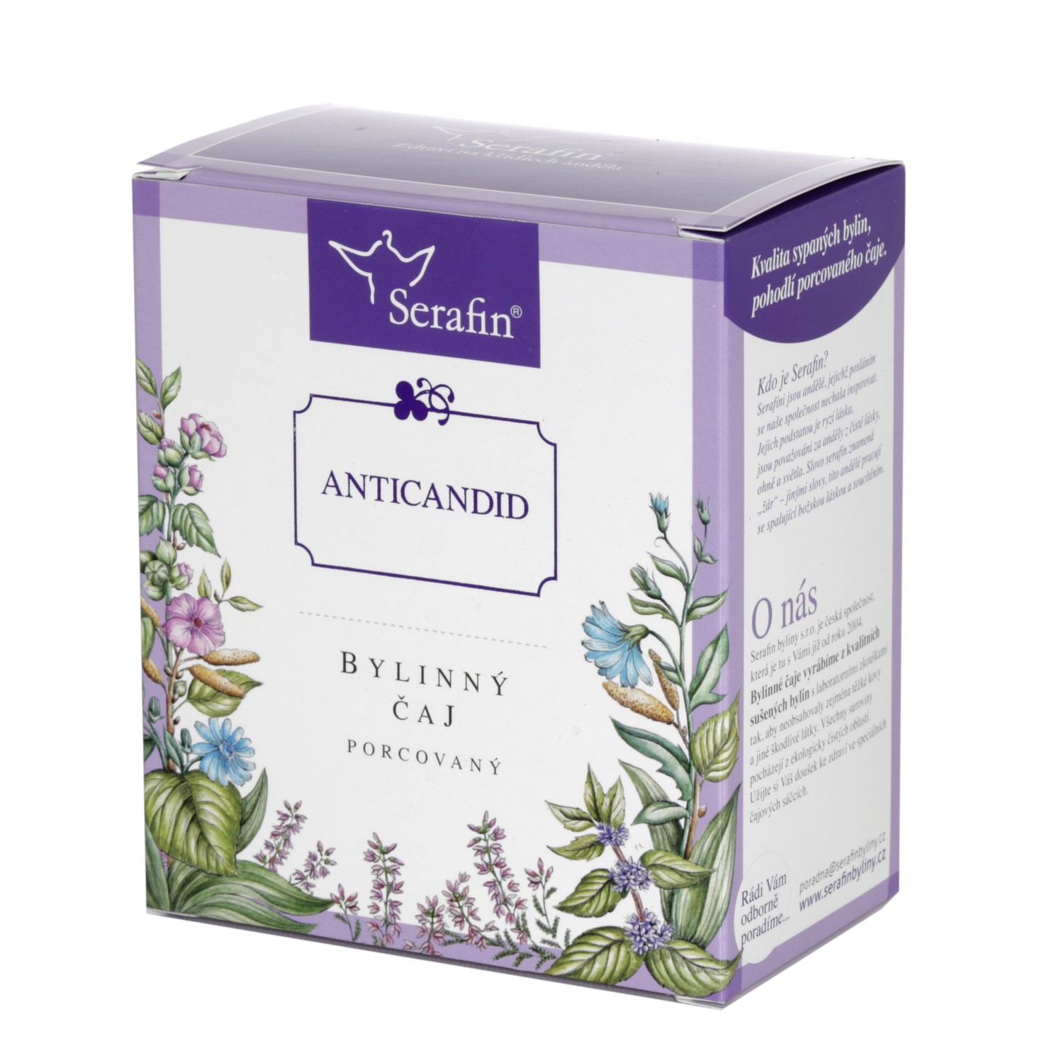 Serafin byliny Anticandid - bylinný čaj porcovaný 37,5g