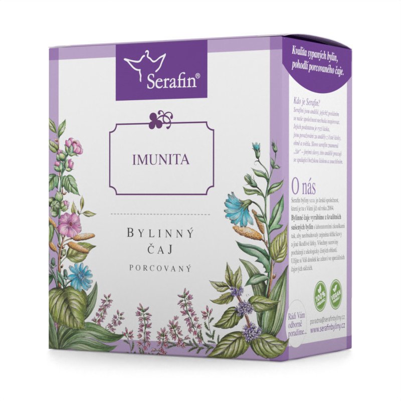 Serafin byliny Imunita - bylinný čaj porcovaný 37,5g