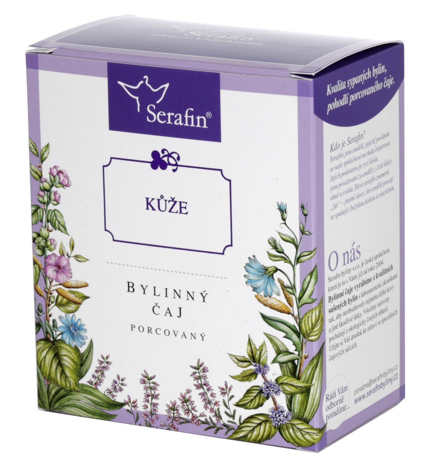 Serafin byliny Kůže - bylinný čaj porcovaný 37,5g