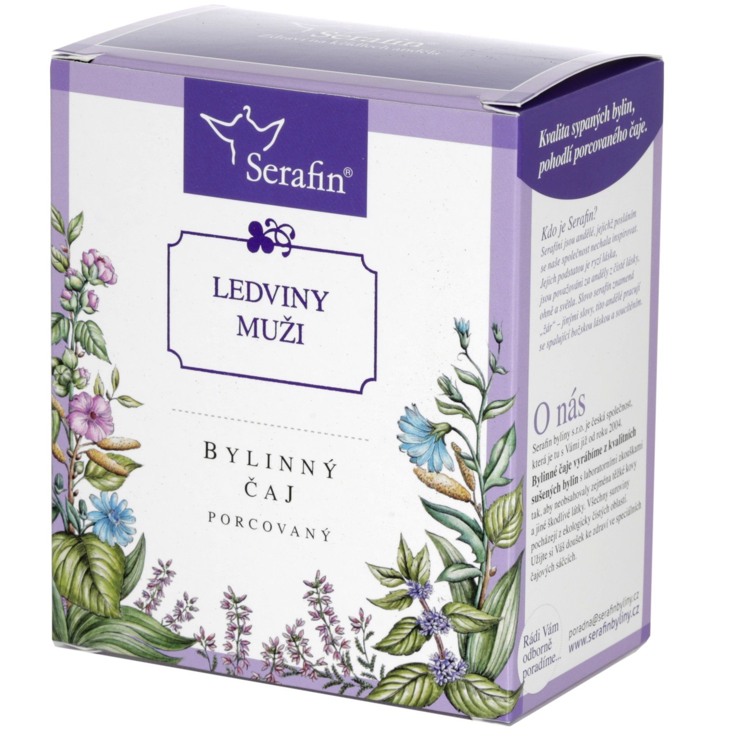Serafin byliny Ledviny muži - bylinný čaj porcovaný 37,5g