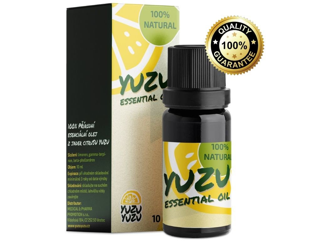 Yuzu Yuzu Esenciální olej 100% YUZU, 10 ml