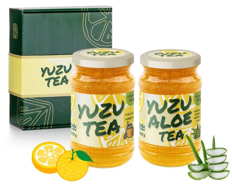 Yuzu Yuzu YUZU BOX YUZU TEA & YUZU ALOE