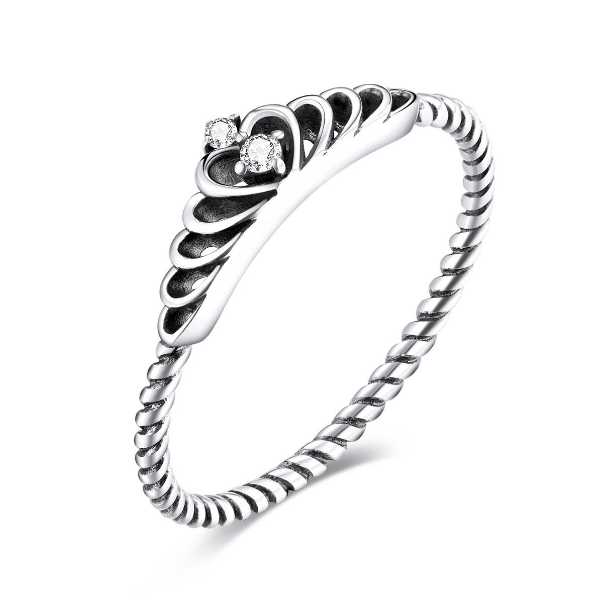 Royal Fashion prsten Princeznina korunka SCR663 Velikost prstenu: 51,9 mm