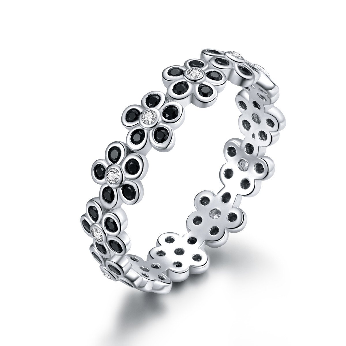 Royal Fashion prsten Pole mystických květin BSR128 Velikost: 6 (EU: 51-53)