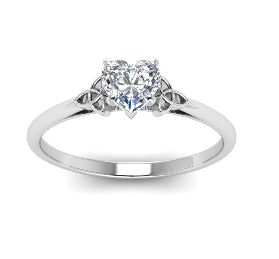 Emporial stříbrný prsten Čisté srdce MA-R0530-SILVER Velikost: 5 (EU: 49-50)