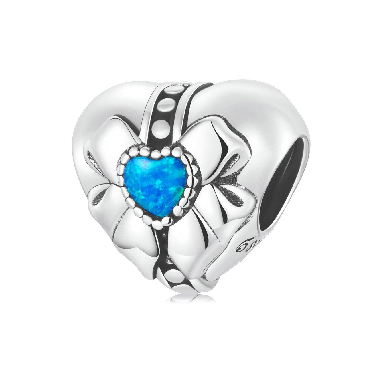 Royal Fashion stříbrný přívěsek Dárek od srdce BSC580