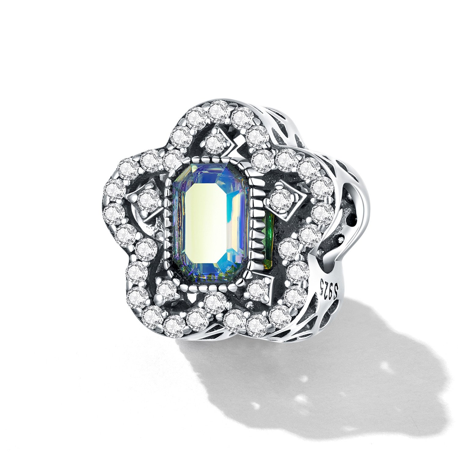 Royal Fashion stříbrný přívěsek Královský květ BSC611