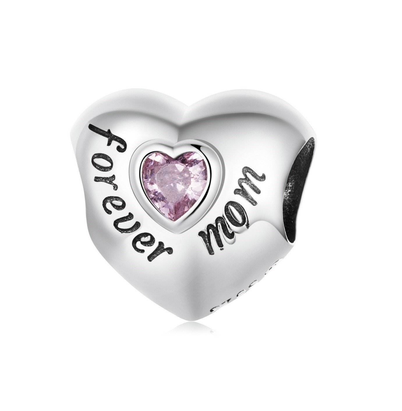 Royal Fashion stříbrný přívěsek Maminka navždy BSC562-PK