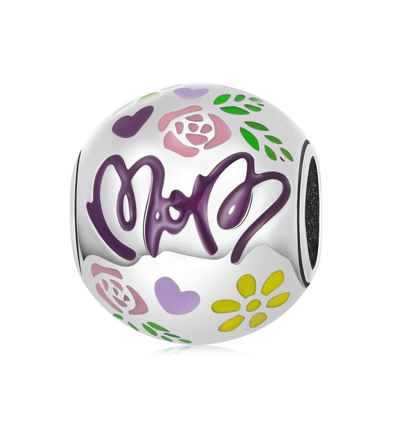 Royal Fashion stříbrný přívěsek Milovaná maminka BSC595