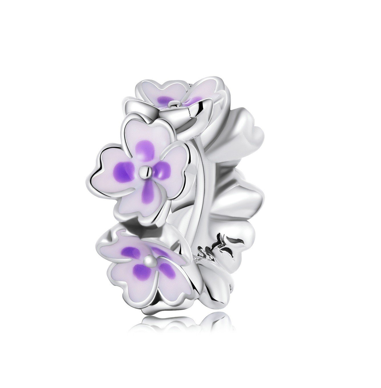 Royal Fashion stříbrný přívěsek Pole květin SCC2212