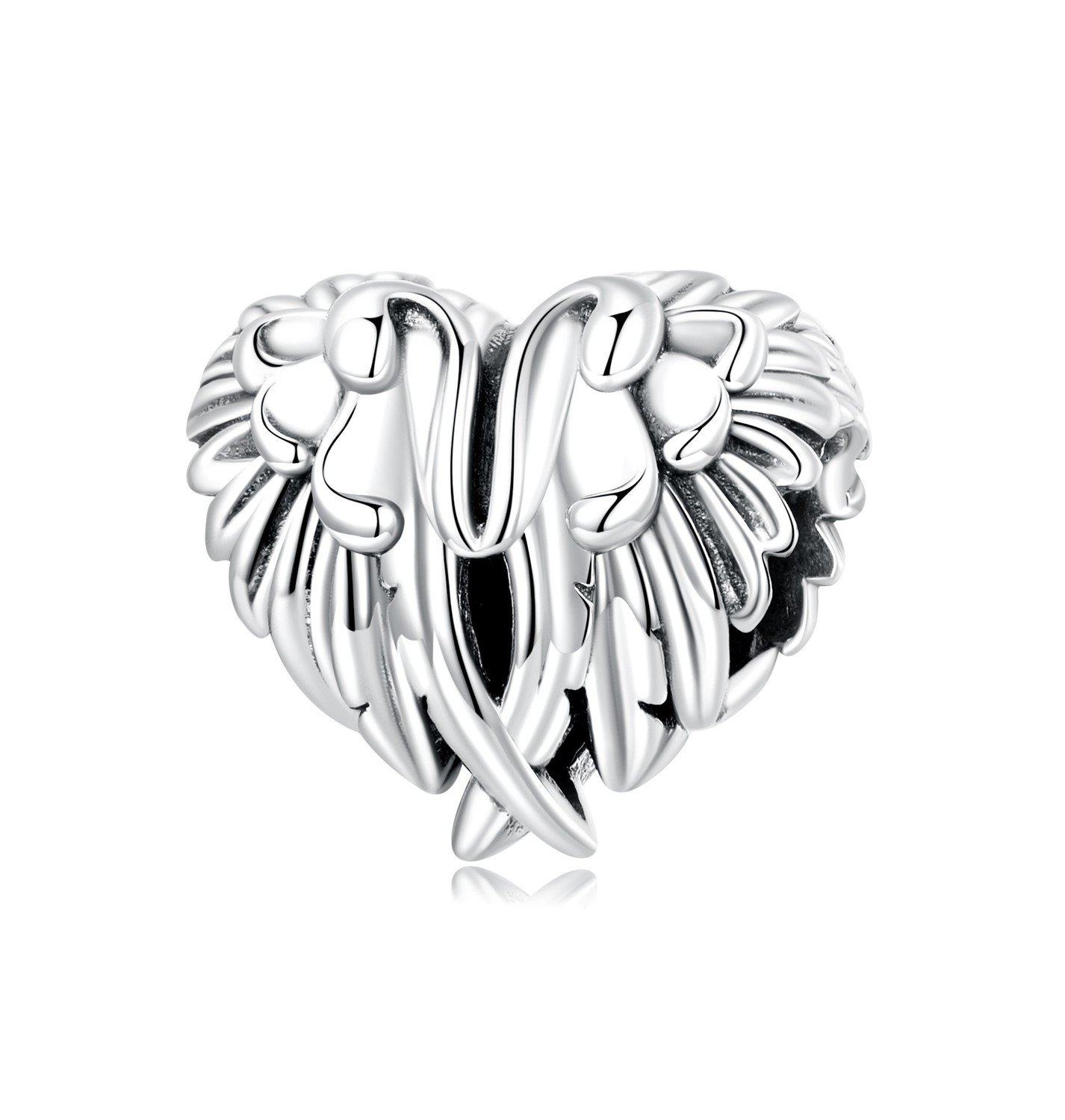 Royal Fashion stříbrný přívěsek Okřídlené srdce SCC2285