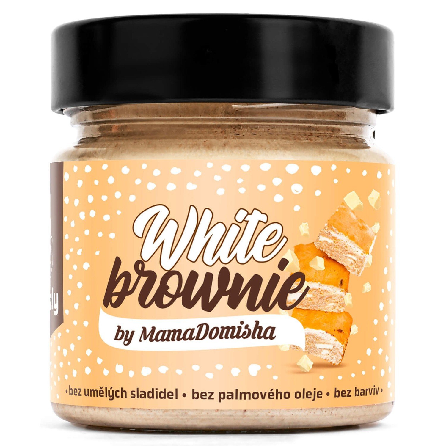 GRIZLY White Brownie by @mamadomisha 250 g – poškozená etiketa