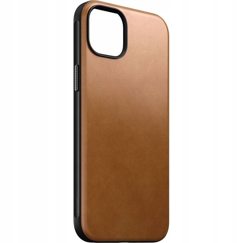 Nomad kožený kryt pro iPhone 15 Plus, pouzdro, kryt, MagSafe záda