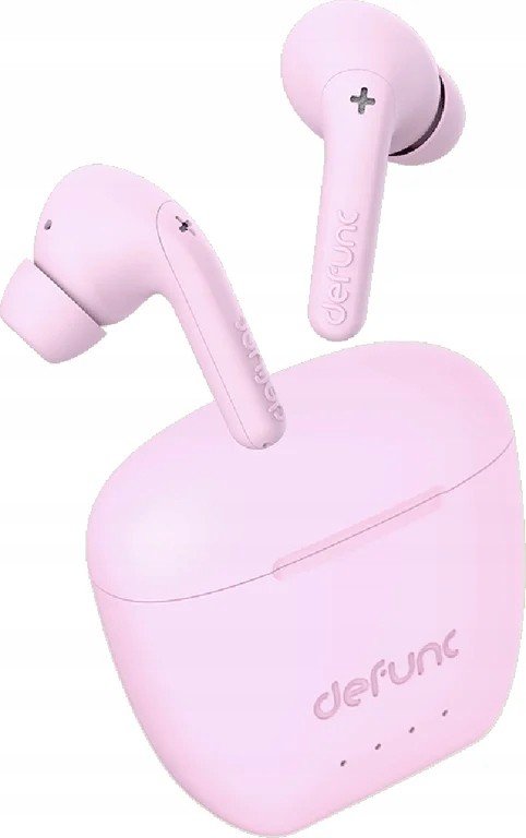 Sluchátka do uší Defunc True Audio, do uší, bezdrátová, růžová