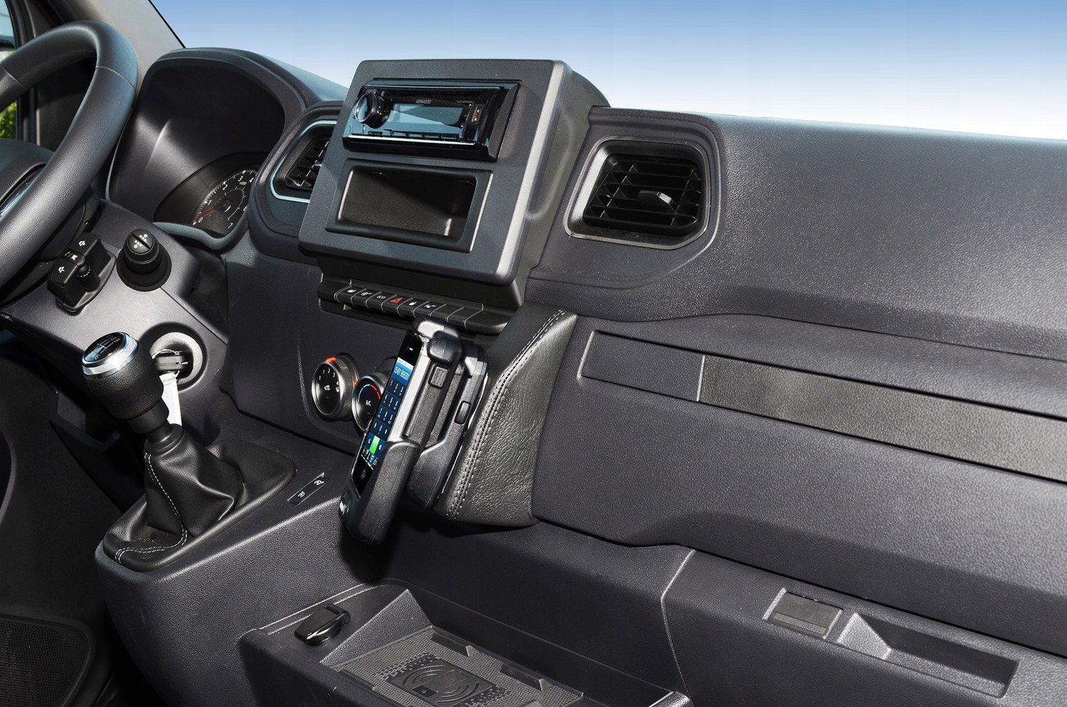 Konzole Kuda na telefon pro Renault Master od 2019