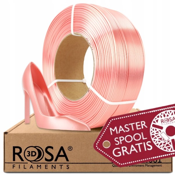 Filament Rosa3D ReFill Pla Silk Rose Gold Růžová 1kg 1,75mm