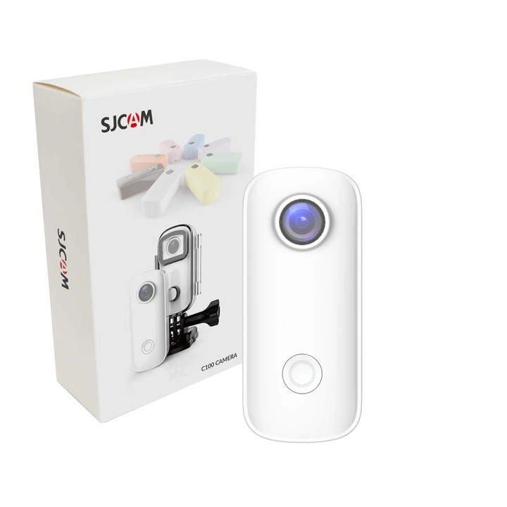 Sportovní Kamera Sjcam C100+ 1440p Vodoodporná Wifi White
