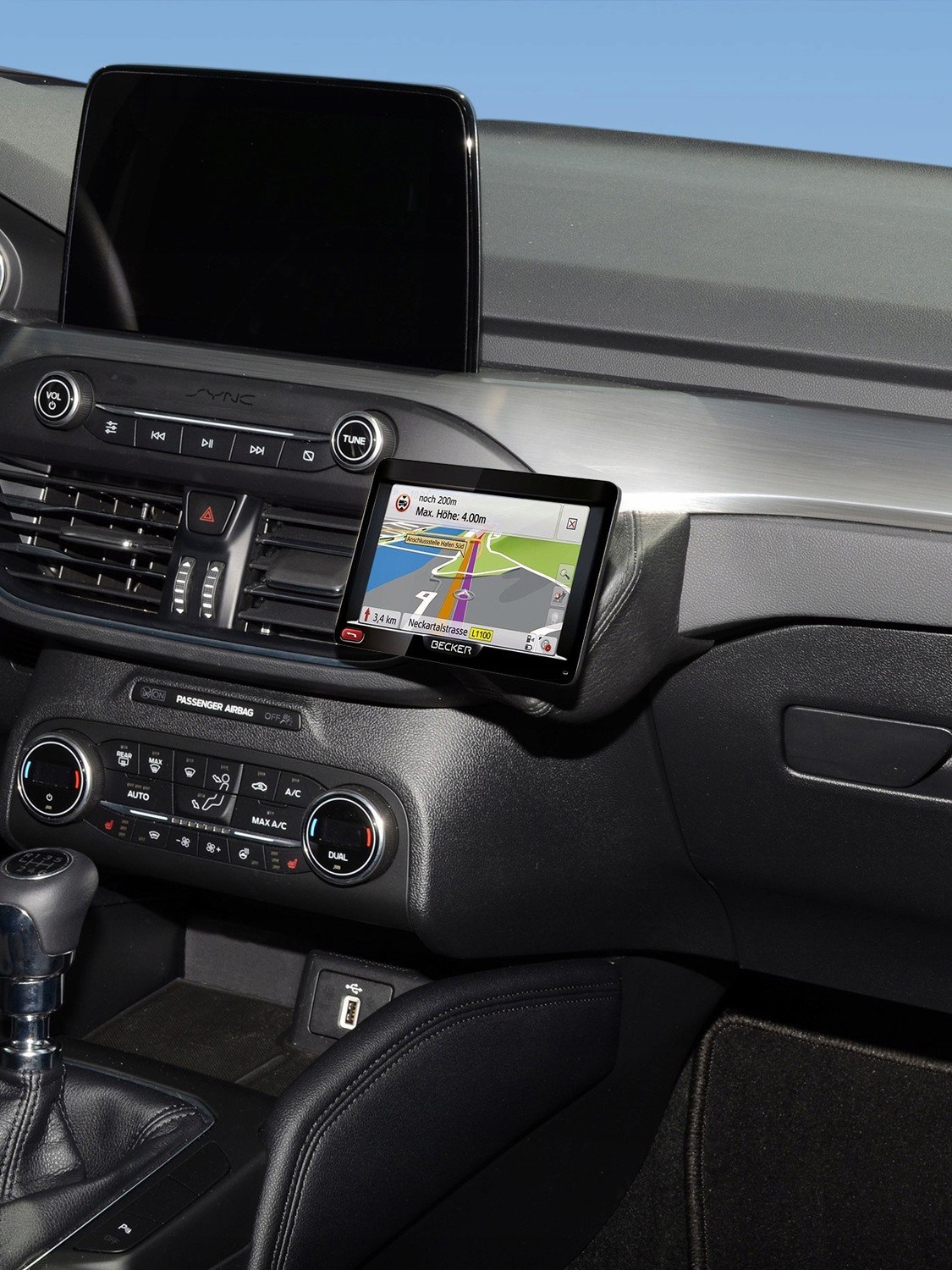 Konzole Kuda na telefon navi Ford Focus od 2018