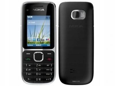 Mobilní telefon Nokia C2-01 64 Mb 64 Mb černý