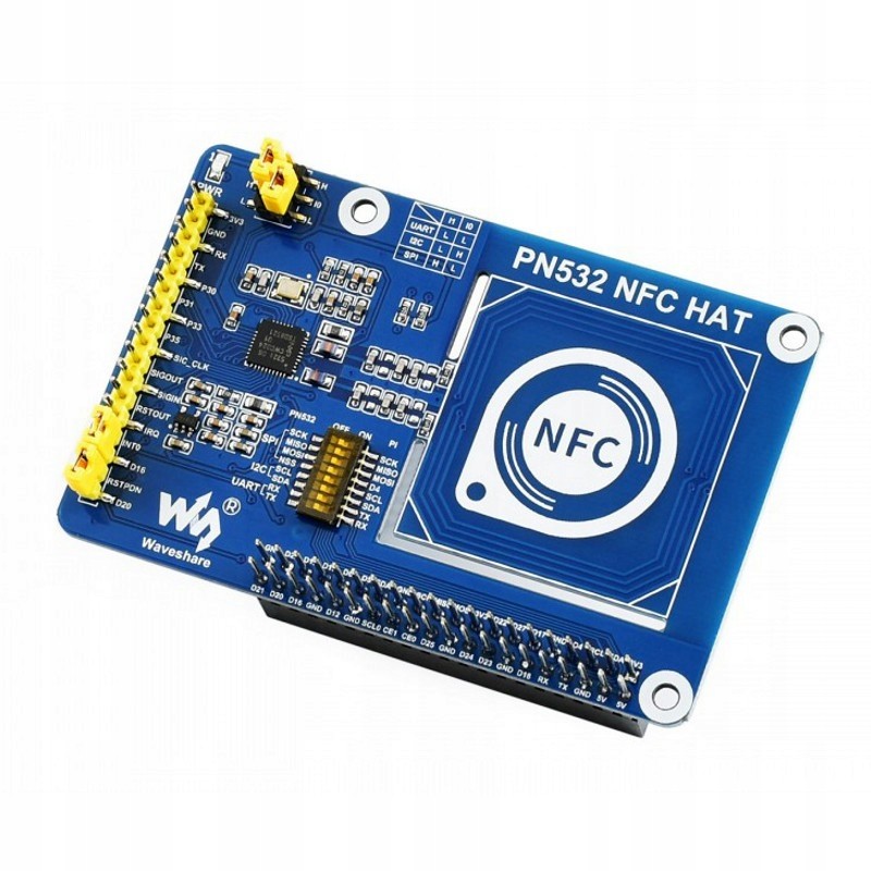 Rfid 13,56 MHz PN532 Nfc Hat Raspberry Pi Arduino