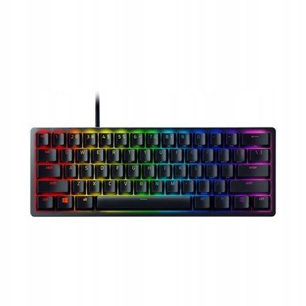 Razer Huntsman Mini 60%, herní klávesnice, Opto-mechanická, osvětlená