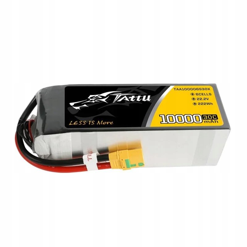 Baterie Tattu 10000mAh 22.2V 30C 6S1P XT90