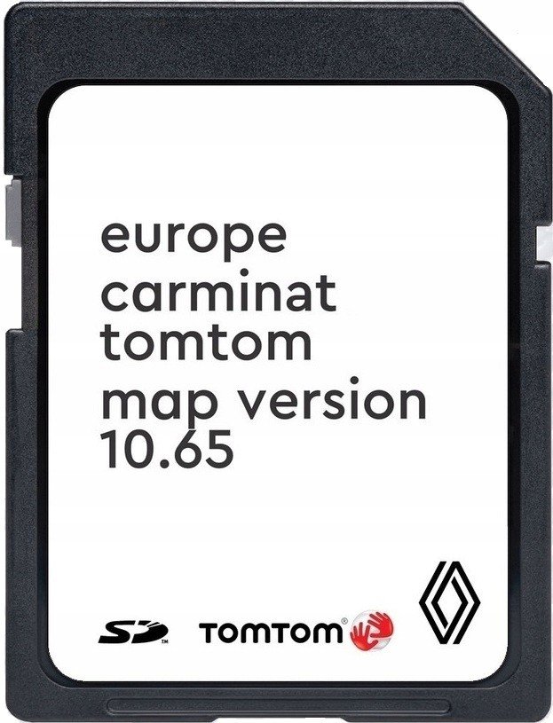 Renault TomTom Sd Carminat 10.65 22/23 pl Megane Clio Laguna Master Scenic