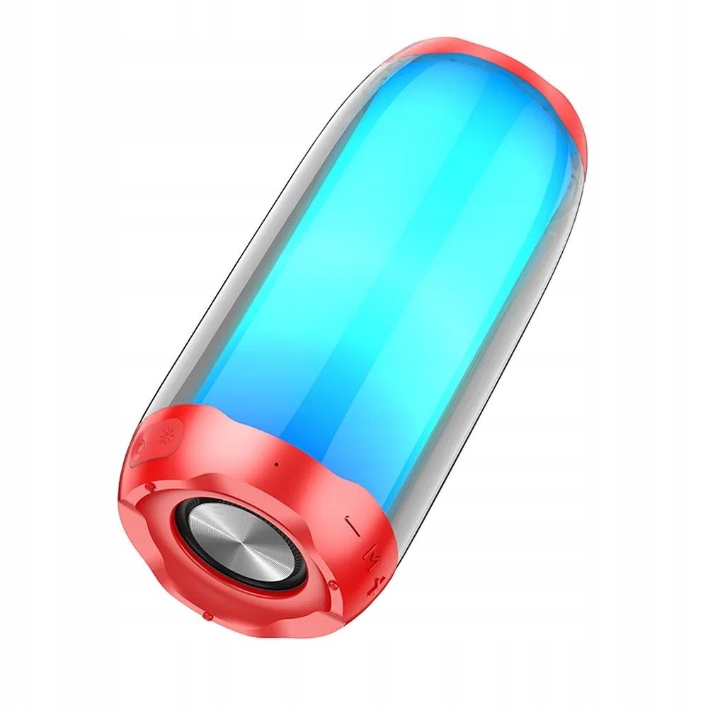 Hoco bluetooth reproduktor HC8 Pulsating colorful Led sports červený