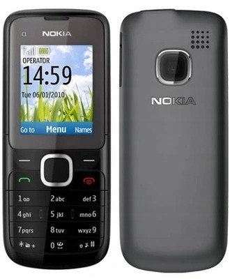 Mobilní telefon Nokia C1-01 4 Mb 10 Mb černý
