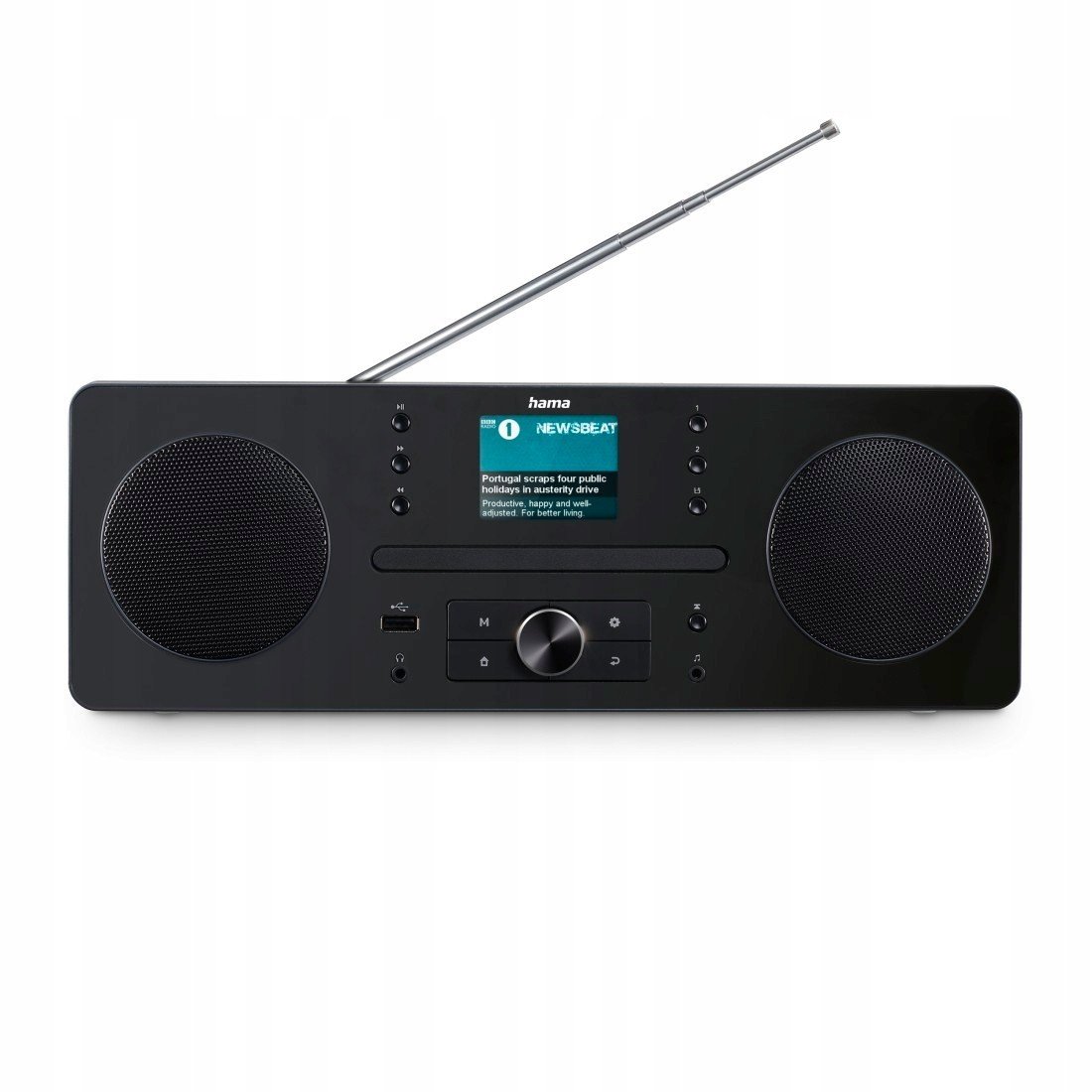 Digitální rádio Hama DR1560CBT Dab+ Fm CD Bluetooth černé /Hama