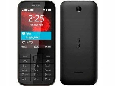 Mobilní telefon Nokia 225 64 Mb 24 Mb černý