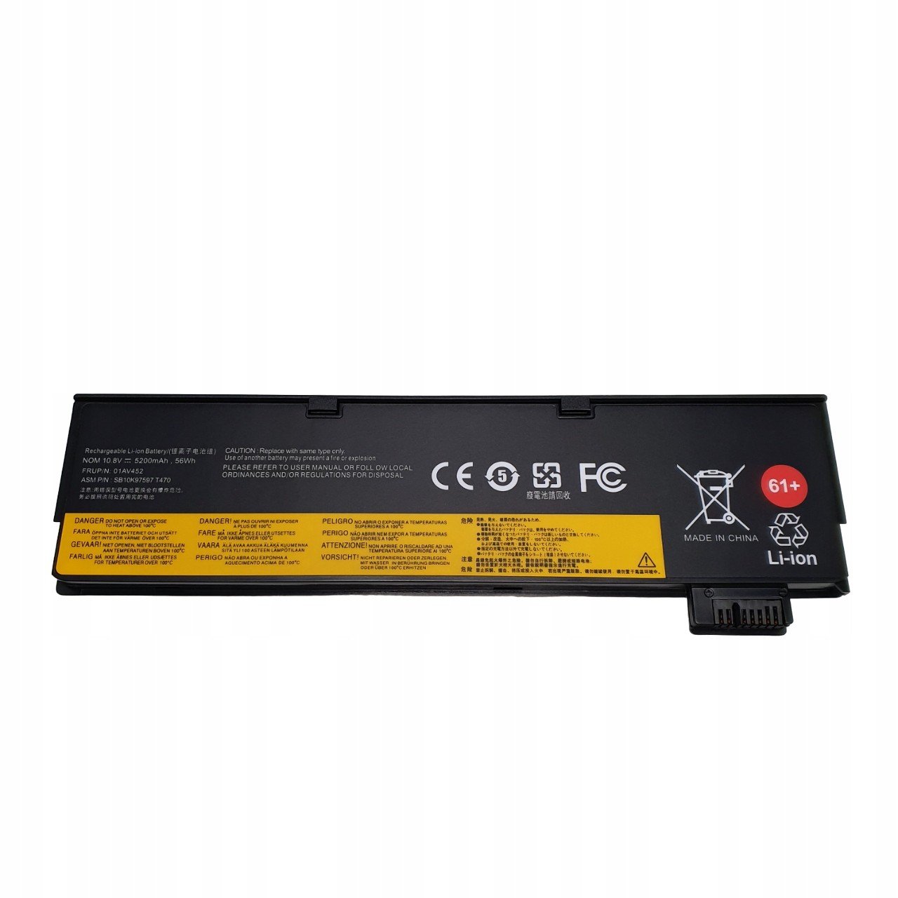 Baterie pro Lenovo ThinkPad T470 T480 01AV452 61+